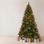 Christabelle 2.3m 7.5ft Deluxe Mountain Pine Christmas Tree Pre Lit Multi Function LED Artificial Indoor Xmas Decor Home thumbnail 5