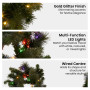 Christabelle 2.7m Christmas Garland with LED Lights Glittery Gold Pine Mantle Decoration Ornament thumbnail 5