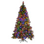 Christabelle 7.5ft Christmas Tree Glittery Gold Pine 650 LED Multi-functional Lights Xmas Decor thumbnail 2
