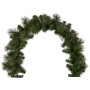 Christabelle 60cm Tabletop Christmas Archway Garland with LED Lights Gold Mantle Decoration Ornament thumbnail 5