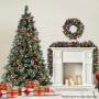 Snowy Bristle 2.3m Multicolour Pre-Lit Christmas Tree with 1587 Tips thumbnail 11