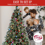Snowy Bristle 2.3m Multicolour Pre-Lit Christmas Tree with 1587 Tips thumbnail 10