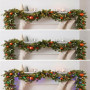 Christabelle 2.74m Sable Fir Christmas Garland Pre Lit Multi Function LED Timer Mantel Staircase Xmas Decoration Home thumbnail 8