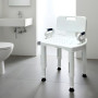 Orthonica Premium Adjustable Shower Chair with Armrests 158kg Capacity thumbnail 9