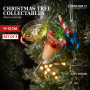 Christabelle 3 Glass Cocktail Christmas Ornaments Assorted Novelty 13cm Xmas Tree Decorations Hanging Baubles thumbnail 8