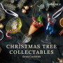 Christabelle 3 Glass Cocktail Christmas Ornaments Assorted Novelty 13cm Xmas Tree Decorations Hanging Baubles thumbnail 7