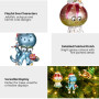Christabelle 3 Sea Animal Christmas Ornaments Assorted Novelty Figures 7.5cm Xmas Tree Decorations Hanging Baubles thumbnail 6