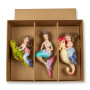 Christabelle 3 Mermaid Christmas Ornaments Assorted Novelty Figures 13cm Xmas Tree Decorations Hanging Baubles thumbnail 3
