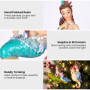 Christabelle 3 Mermaid Christmas Ornaments Assorted Novelty Figures 13cm Xmas Tree Decorations Hanging Baubles thumbnail 6