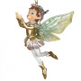 Christabelle 3 Fairy Christmas Ornaments Assorted Novelty Figures 10cm Xmas Tree Decorations Hanging Baubles thumbnail 7