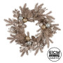 Christabelle Champagne Glitter Christmas Wreath - 61cm thumbnail 4