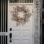 Christabelle Champagne Glitter Christmas Wreath - 61cm thumbnail 6