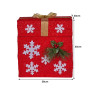 Christabelle Animated Santa Gift Box LED Christmas Tree Decoration Xmas Ornament thumbnail 3