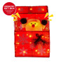 Christabelle Animated Santa Gift Box LED Christmas Tree Decoration Xmas Ornament thumbnail 4