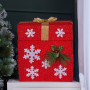 Christabelle Animated Santa Gift Box LED Christmas Tree Decoration Xmas Ornament thumbnail 6