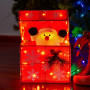 Christabelle Animated Santa Gift Box LED Christmas Tree Decoration Xmas Ornament thumbnail 7
