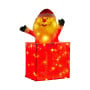 Christabelle 76cm Santa in Chimney Christmas Tree Warm White LED Lights Animated Decoration Ornament thumbnail 2