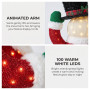 Christabelle 71cm Santa Snowman Christmas Light Up Display Animated LED Outdoor Indoor Xmas Yard Lawn Statue Home Decor thumbnail 3