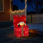 Christabelle 30cm Animated Penguin Gift Box Christmas Light Up DisplayLED Outdoor Indoor Xmas Yard Lawn Statue thumbnail 2