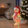 Christabelle 61cm Animated Skiing Snowman Christmas Light Up Display LED Outdoor Indoor Xmas Yard Lawn Statue Home Decor thumbnail 9