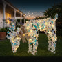 Christabelle 66cm Grazing Reindeer Christmas Light Up Display Animated LED Outdoor Indoor Xmas Yard Lawn Statue thumbnail 8