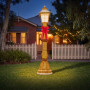 Christabelle 1.5m Festive Lamp Post Christmas Light Up Display LED Outdoor Indoor Xmas Yard Lawn Statue Home Decor thumbnail 10