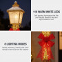 Christabelle 1.5m Festive Lamp Post Christmas Light Up Display LED Outdoor Indoor Xmas Yard Lawn Statue Home Decor thumbnail 4