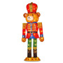 Christabelle 1.47m Teddy Bear Nutcracker Christmas Light Up Display LED Outdoor Indoor Xmas Yard Lawn Statue Home Decor thumbnail 1