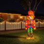 Christabelle 1.47m Teddy Bear Nutcracker Christmas Light Up Display LED Outdoor Indoor Xmas Yard Lawn Statue Home Decor thumbnail 7
