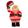Christabelle 56cm Santa Christmas Light Up Display Animated LED Outdoor Indoor Xmas Yard Lawn Statue Home Decor thumbnail 1