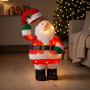 Christabelle 56cm Santa Christmas Light Up Display Animated LED Outdoor Indoor Xmas Yard Lawn Statue Home Decor thumbnail 10