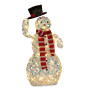 Christabelle 92cm Snowman Christmas Light Up Display Animated LED Outdoor Indoor Xmas Yard Lawn Statue Home Decor thumbnail 1