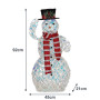 Christabelle 92cm Snowman Christmas Light Up Display Animated LED Outdoor Indoor Xmas Yard Lawn Statue Home Decor thumbnail 4