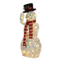 Christabelle 92cm Snowman Christmas Light Up Display Animated LED Outdoor Indoor Xmas Yard Lawn Statue Home Decor thumbnail 6