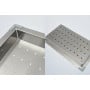 Kartrite 304 Stainless Steel Kitchen Sink 715 x 450mm Single Bowl Undermount Drop-In Laundry Sink with Strainer Waste thumbnail 4
