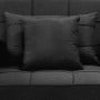 Suri 3-in-1 Convertible Lounge Chair Bed by Sarantino - Black thumbnail 10