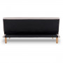 Sarantino 3 Seater Modular Linen Fabric Sofa Bed Couch Futon - Beige thumbnail 6