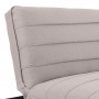 Sarantino 3 Seater Modular Linen Fabric Sofa Bed Couch Futon - Beige thumbnail 11