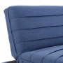 Sarantino 3 Seater Modular Linen Fabric Sofa Bed Couch  - Dark Blue thumbnail 9