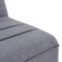 Sarantino 3 Seater Modular Linen Fabric Sofa Bed Couch - Dark Grey thumbnail 10