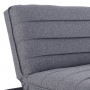 Sarantino 3 Seater Modular Linen Fabric Sofa Bed Couch - Dark Grey thumbnail 11