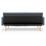 Sarantino 3 Seater Modular Linen Fabric Sofa Bed Couch Armrest Blue thumbnail 6