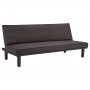 Sarantino 3 Seater M 2620 Modular Linen Sofa Bed Couch - Black thumbnail 7