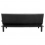 Sarantino 3 Seater Futon Modular Linen Sofa Bed Couch - Light Grey thumbnail 2