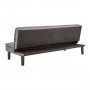 Sarantino 3 Seater Modular Faux Linen Fabric Sofa Bed Couch -Dark Grey thumbnail 9