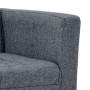 Sarantino 3-Seater Corner Wooden Sofa Bed Lounge Chaise Sofa Grey thumbnail 8