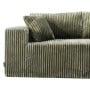 Sarantino Soffia 2.75m Green Corduroy Corner Sofa with Chaise L-Shape Sectional Couch 3 Seater Lounge Sofa in a Box thumbnail 19