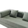 Sarantino Lume 1.9m Convertible Sofa Bed Green Corduroy Folding Foam Couch Double Floor Daybed Chaise Lounge thumbnail 15