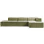 Sarantino Vani 3 Seater Modular Sofa Set - Green thumbnail 1