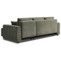 Sarantino Caliana Reversible L Shape Sofa Bed with Storage & Backrest - Green thumbnail 10
